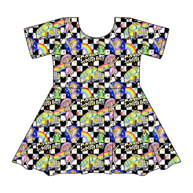 Magic School  Days SIERRA - KNIT TWIRL DRESS - PRE ORDER
