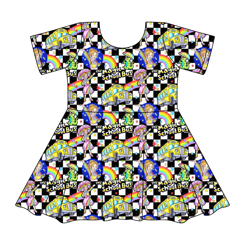 Magic School  Days SIERRA - KNIT TWIRL DRESS - PRE ORDER