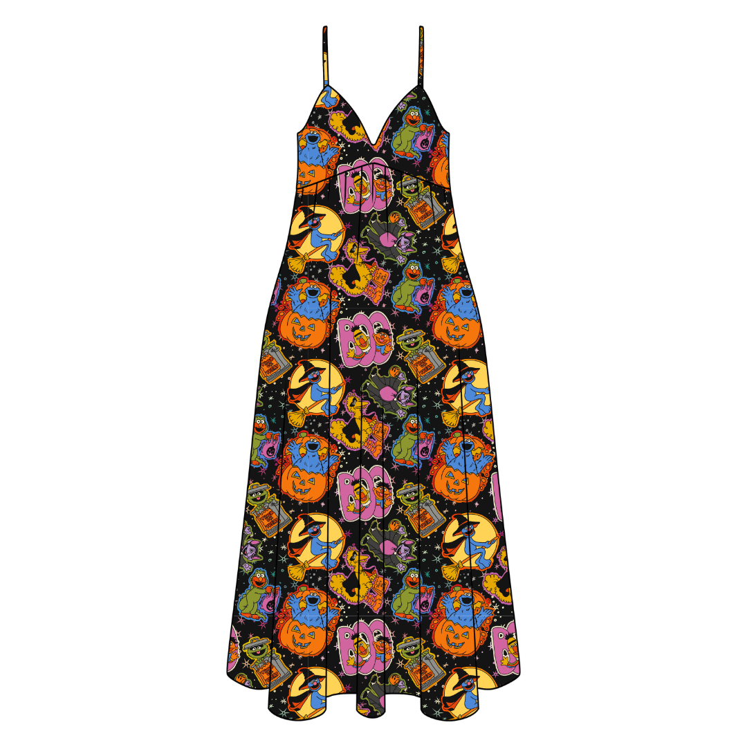 Trick Or Treat Street Harper Women's Low Back Dress Bamboo - Pre Order