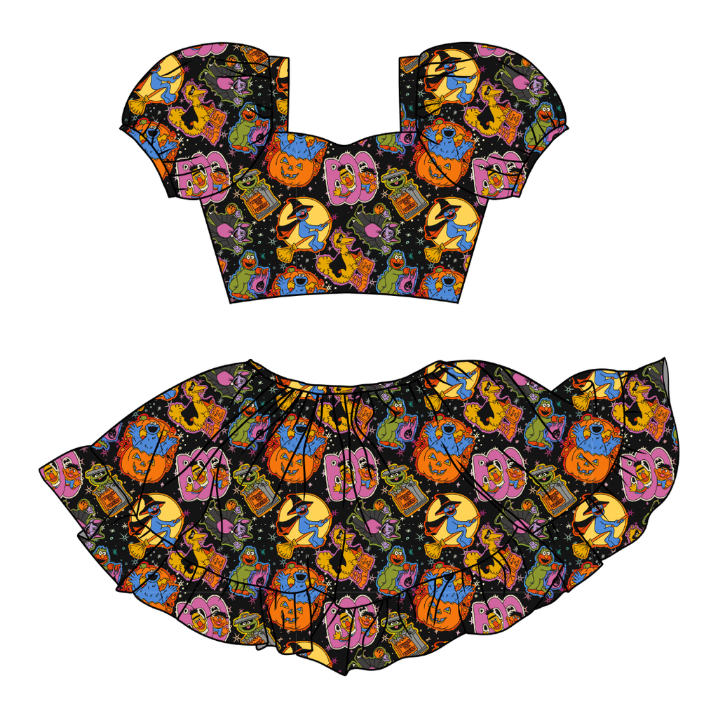 Trick Or Treat Street - Starlet Skirt Set Knit - PRE ORDER