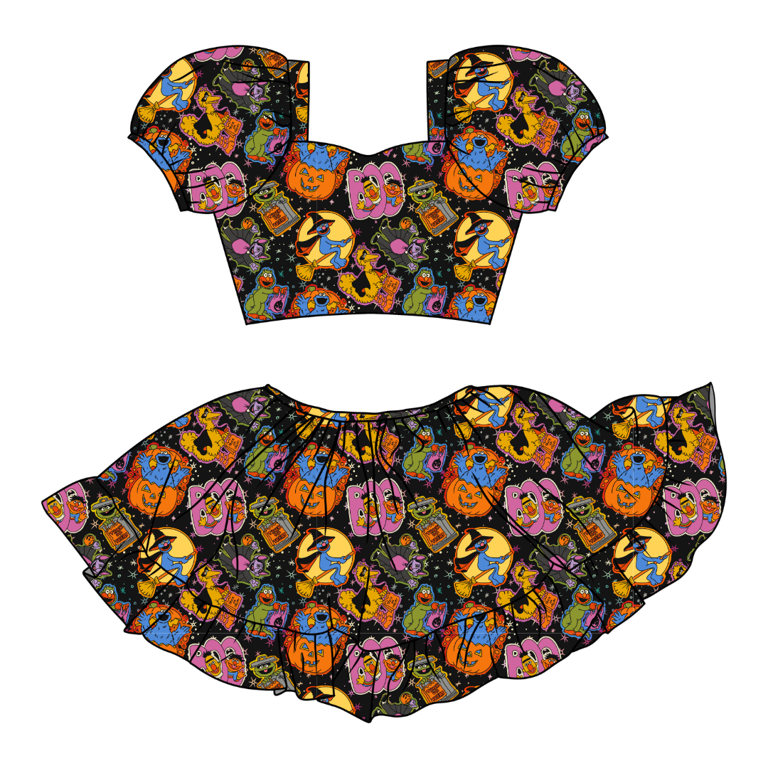 Trick Or Treat Street - Starlet Skirt Set Knit - PRE ORDER