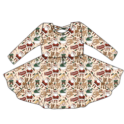 Red Nose Violet Long Sleeve Twirl - Knit - Pre Order - Christmas Special
