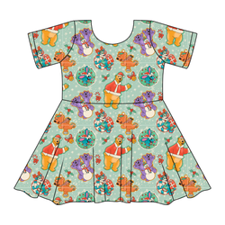 Christmas at the Big House Sierra Short Sleeve Twirl - Knit - Pre Order - Christmas Special