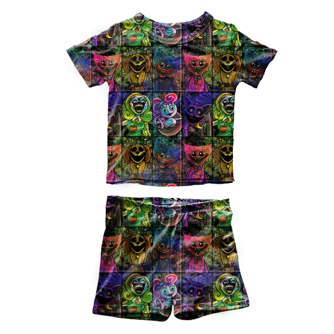 Panic Playroom Fawn Short Sleeve Short Set Bamboo - PRE ORDER