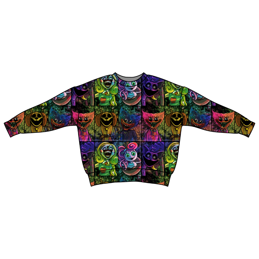 Panic Playroom Zayn Oversized Pullover - PRE ORDER