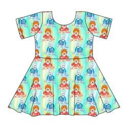 Too Much Christmas Sierra Short Sleeve Twirl - Knit - Pre Order - Christmas Special