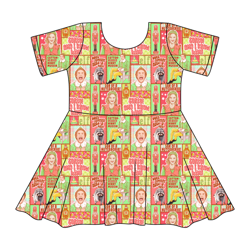 Someone Needs a Hug Sierra Short Sleeve Twirl - Knit - Pre Order - Christmas Special