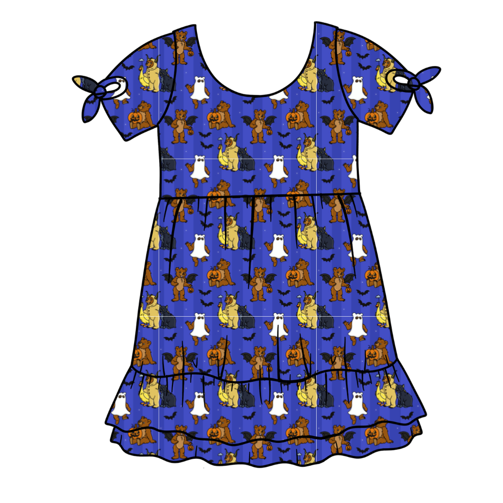 Goblin Night - Serenity Short Sleeve Lounge Dress - PRE ORDER