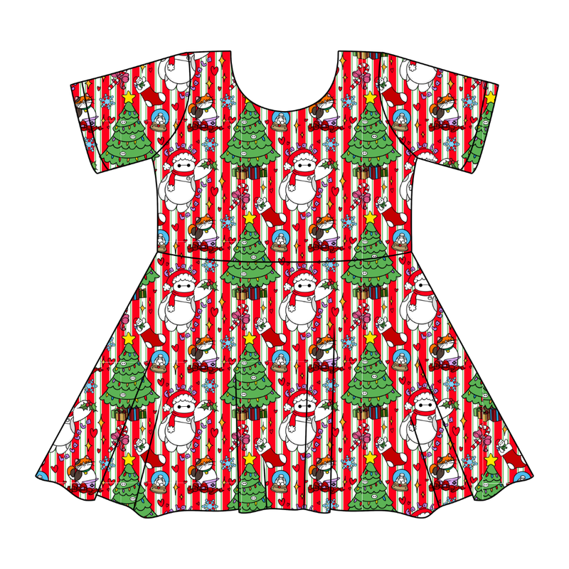 Falala Care Sierra Short Sleeve Twirl - Knit - Pre Order - Christmas Special
