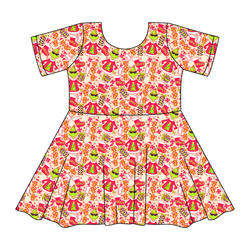 Baking Spirits Bright Sierra Short Sleeve Twirl - Knit - Pre Order - Christmas Special