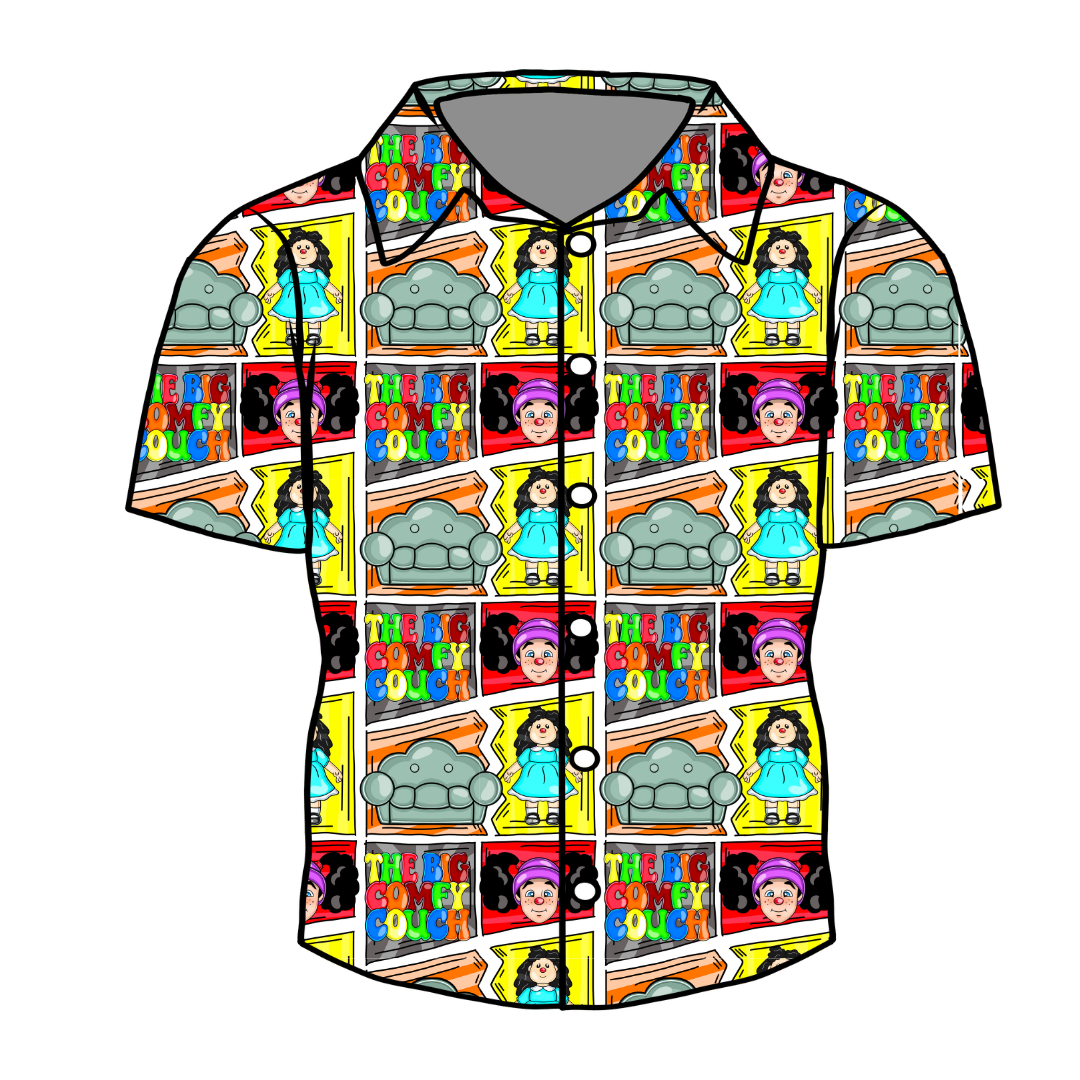 Couch Twilight Men's Button Down Bamboo - Pre Order