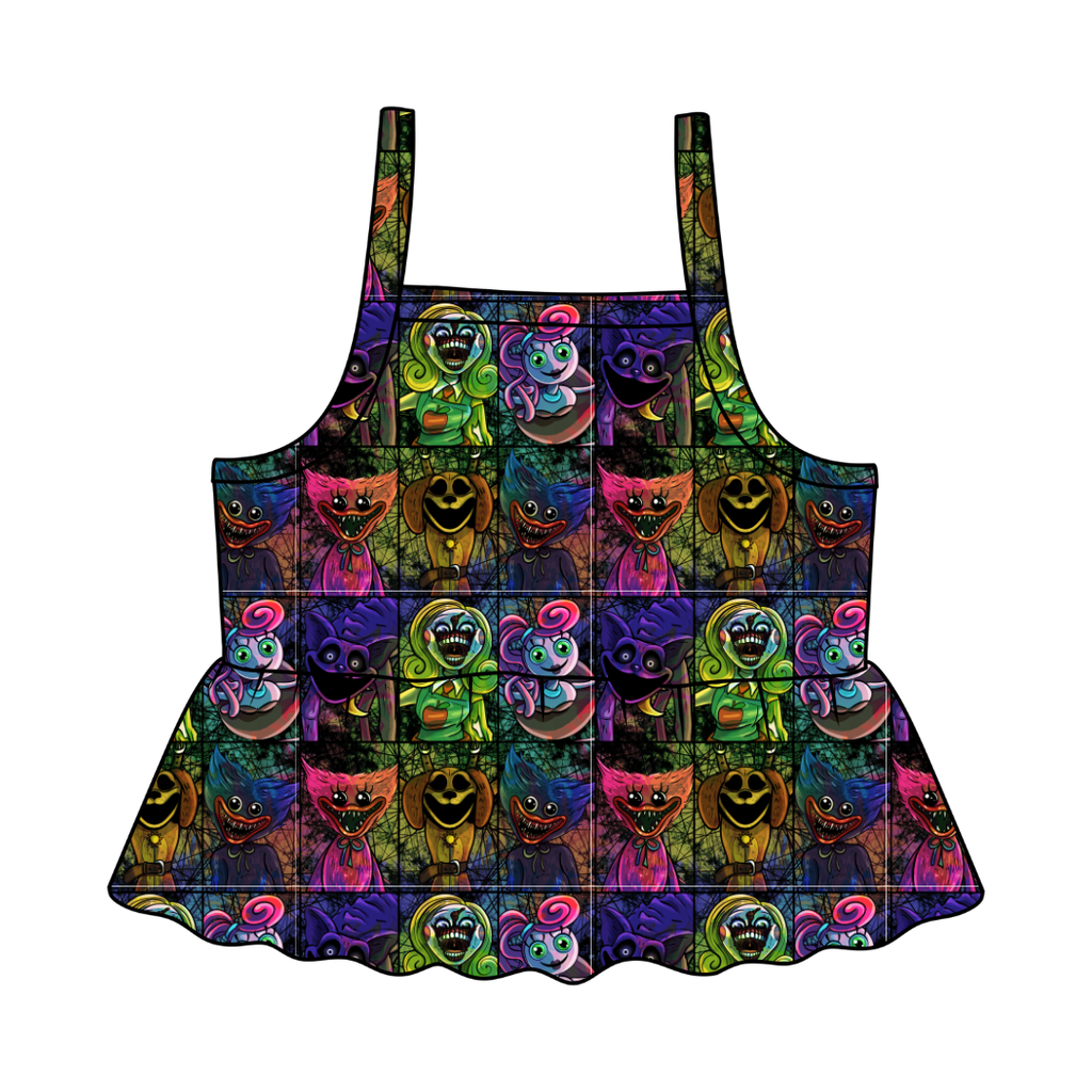 Panic Playroom - Tootsie Peplum Tank Knit - PRE ORDER