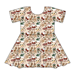 Red Nose Sierra Short Sleeve Twirl - Knit - Pre Order - Christmas Special
