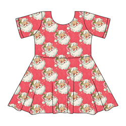 Jingle All the Way Sierra Short Sleeve Twirl - Knit - Pre Order - Christmas Special