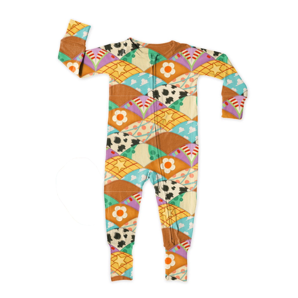 stitched in dreams Dreamland Long Sleeve Sleeper Bamboo - PRE ORDER