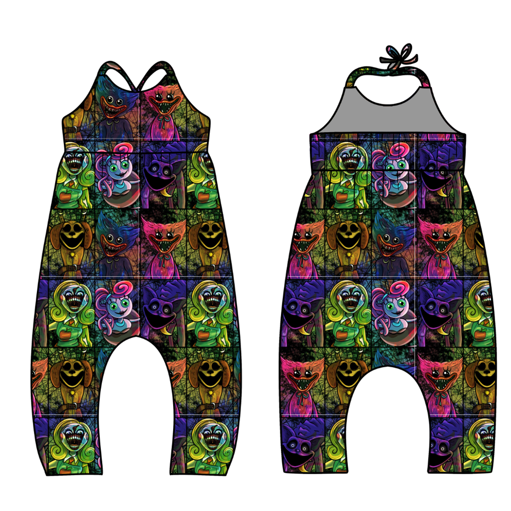 Panic Playroom - Brielle Halter Jumpsuit Knit - PRE ORDER
