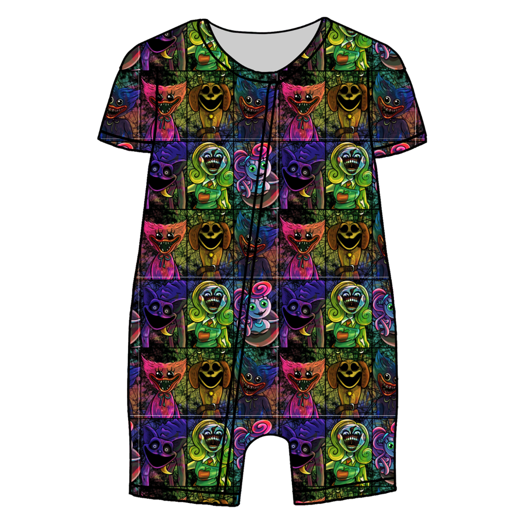 Panic Playroom Bliss Short Sleeve Zippy Bamboo - PRE ORDER