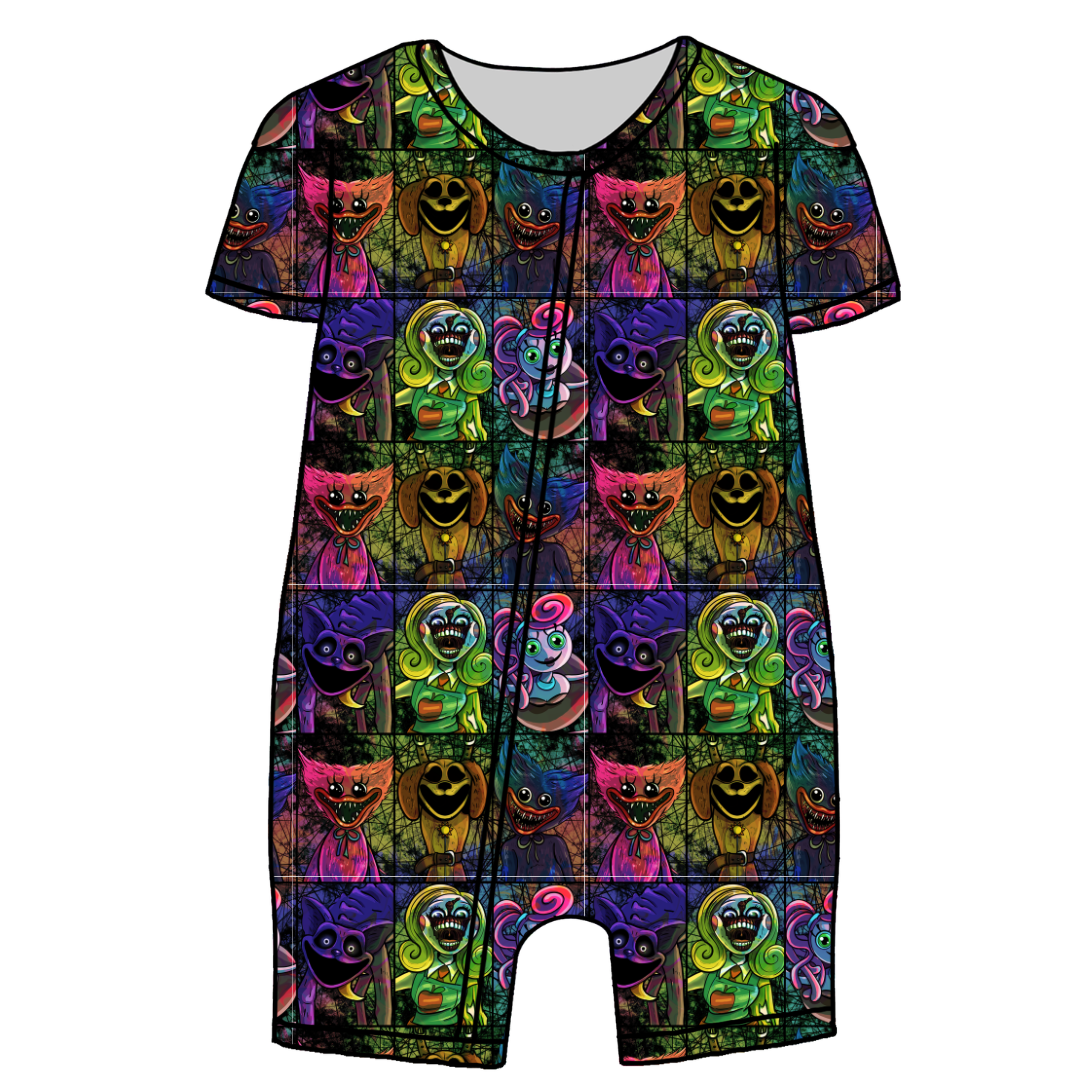Panic Playroom Bliss Short Sleeve Zippy Bamboo - PRE ORDER