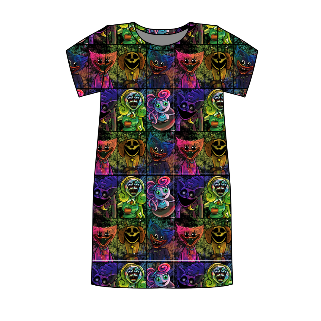 Panic Playroom Poppy Oversized Sleep Shirt Bamboo - Pre Order
