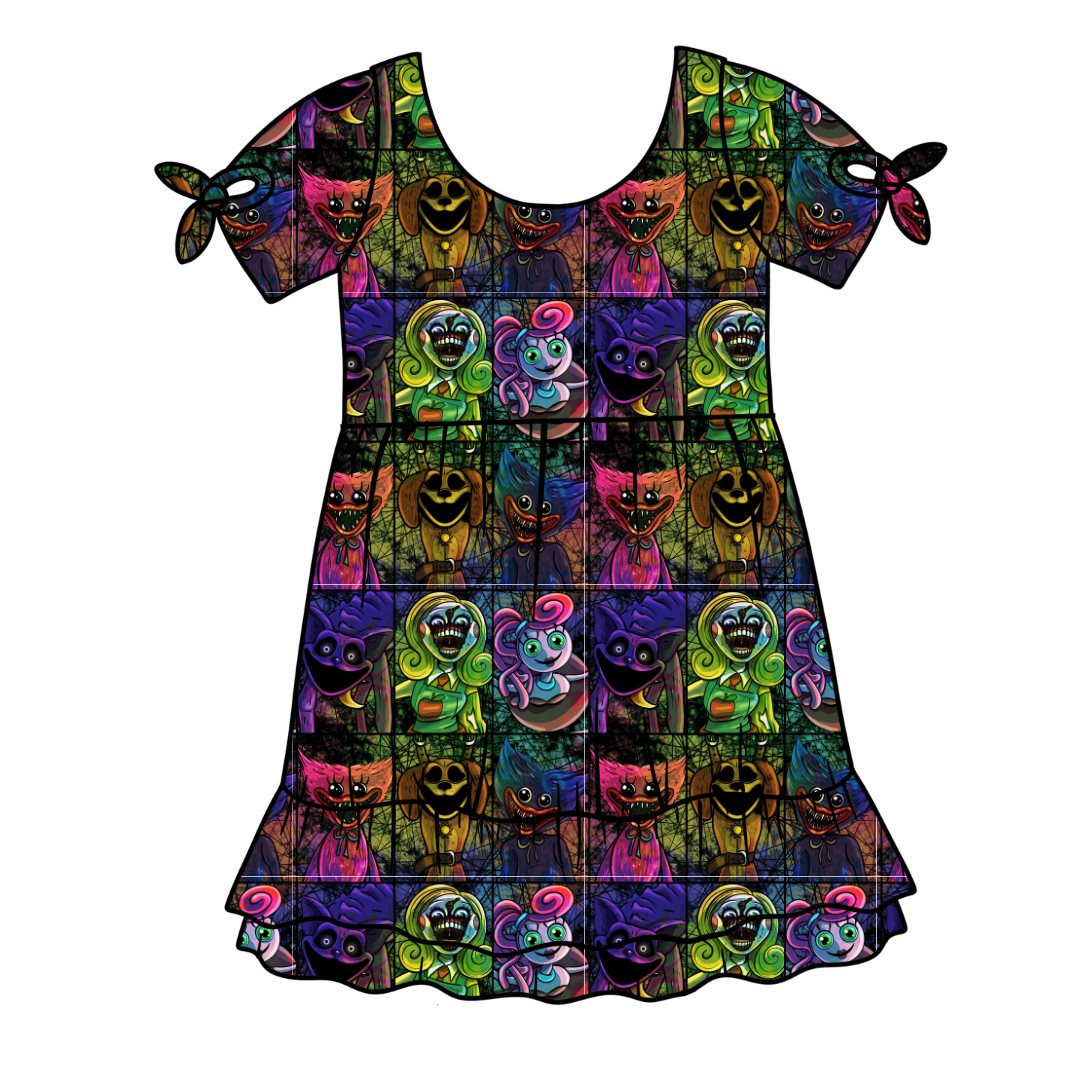 Panic Playroom - Serenity Short Sleeve Lounge Dress - PRE ORDER