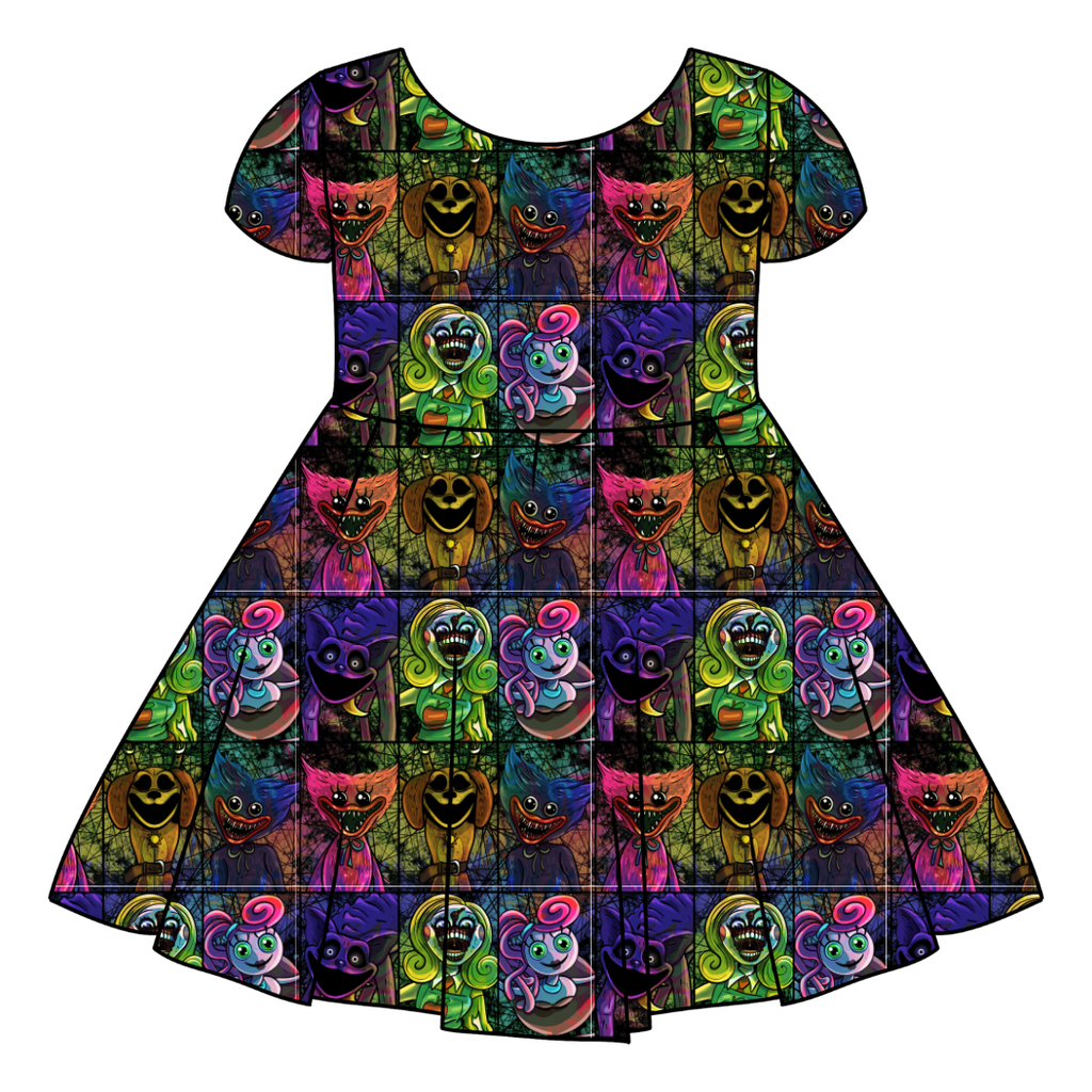 PANIC PLAYROOM - Honey Girl's Twirl Dress Bamboo - PRE ORDER