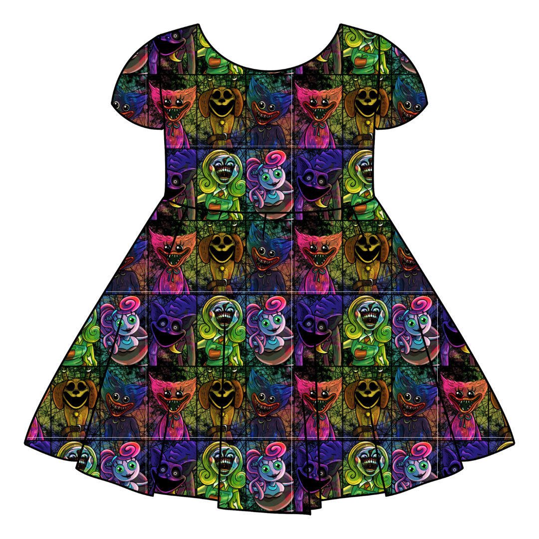 PANIC PLAYROOM - Honey Girl's Twirl Dress Bamboo - PRE ORDER