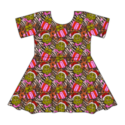 Pretty Mean Christmas Sierra Short Sleeve Twirl - Knit - Pre Order - Christmas Special