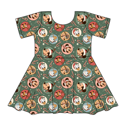 Main St Magic Sierra Short Sleeve Twirl - Knit - Pre Order - Christmas Special