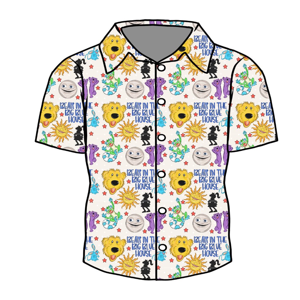 The Big House Twilight Men's Button Down Bamboo - Pre Order