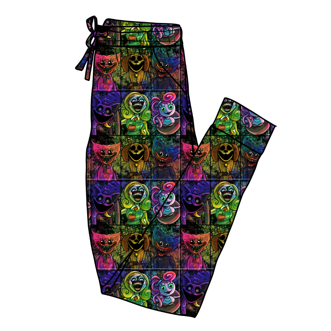 Panic Playroom Daze Adult Bamboo Joggers - Pre Order
