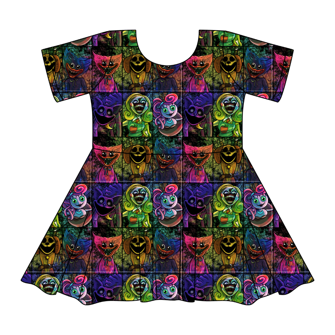 Panic Playroom - SIERRA - KNIT TWIRL DRESS - PRE ORDER