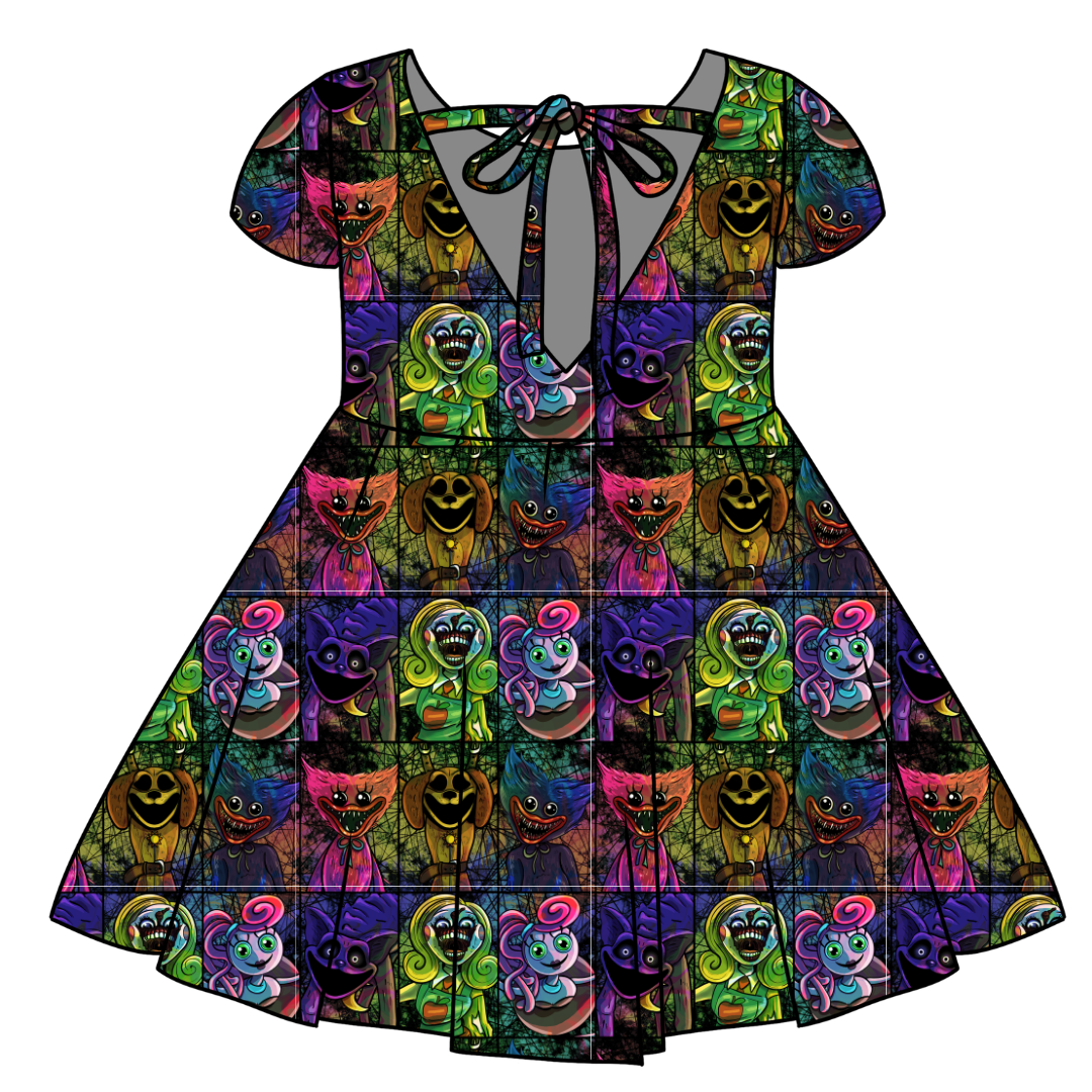 PANIC PLAYROOM - Honey Girl's Twirl Dress Bamboo - PRE ORDER