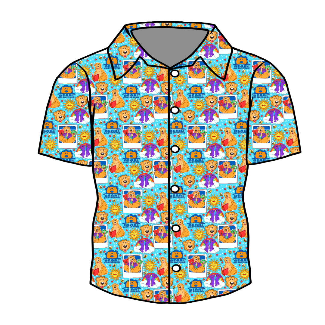 What's the story? Dapper Short Sleeve Button Bamboo Shirt - PRE ORDER