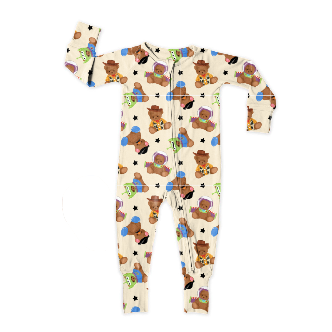 Toy Box Besties Dreamland Long Sleeve Sleeper Bamboo - PRE ORDER