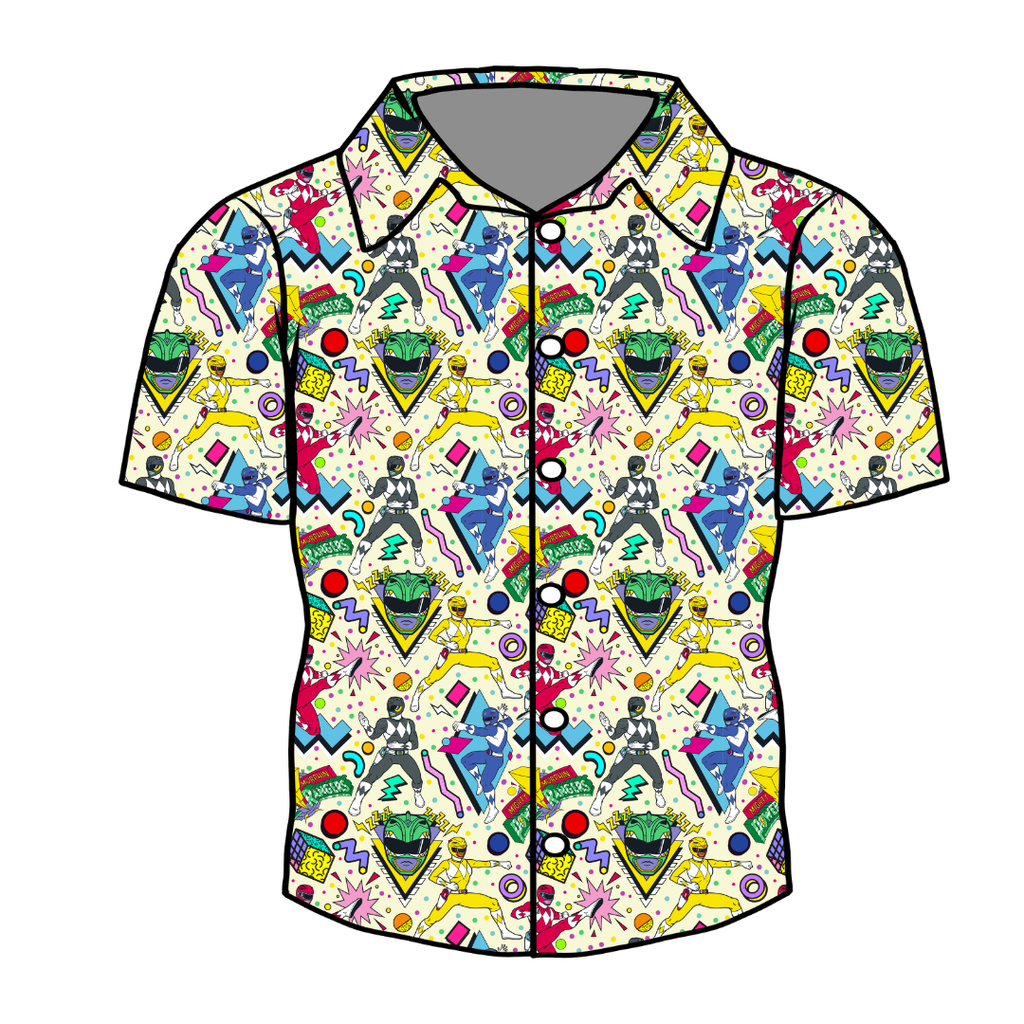 Rangers Twilight Men's Button Down Bamboo - Pre Order