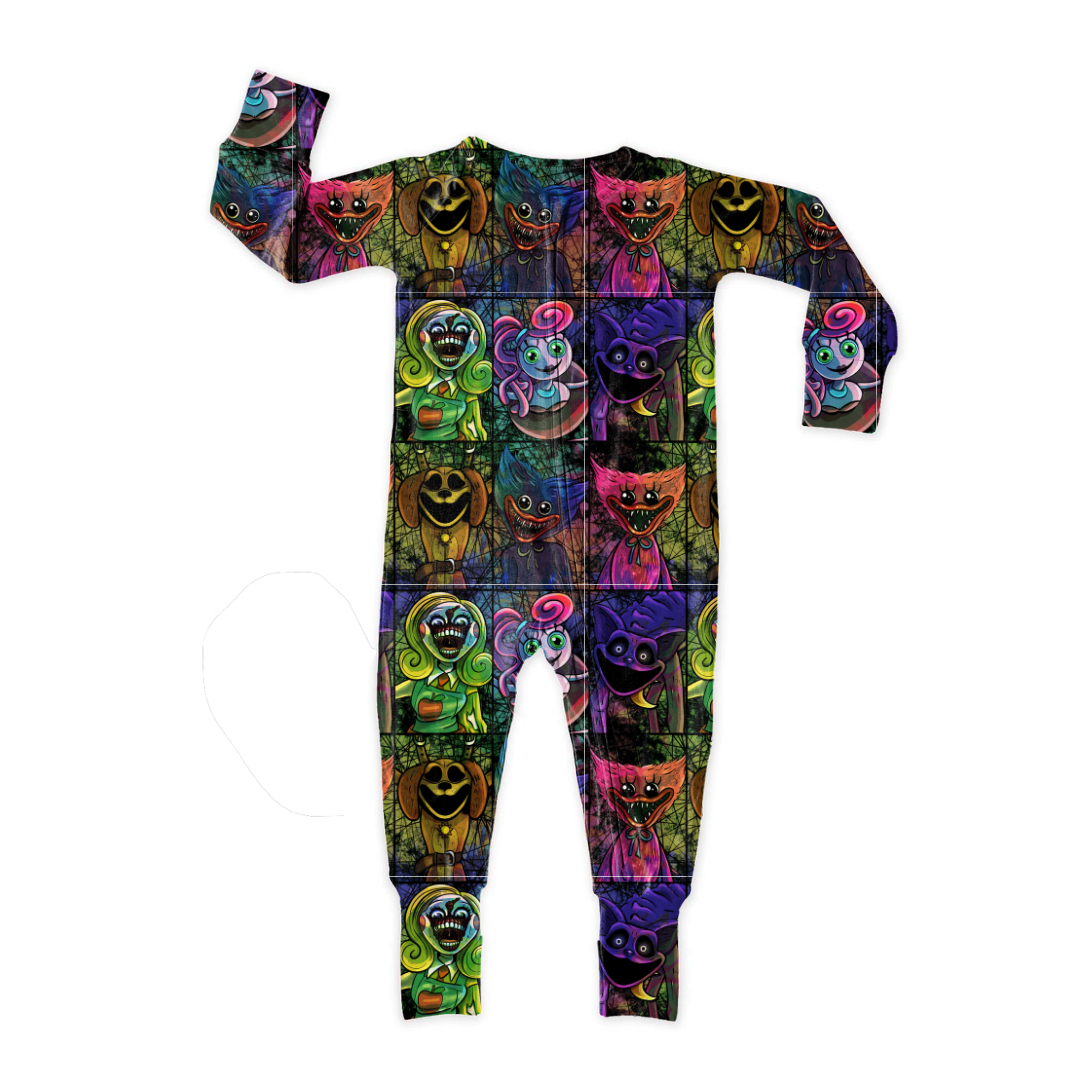 Panic Playroom Dreamland Long Sleeve Sleeper Bamboo - PRE ORDER