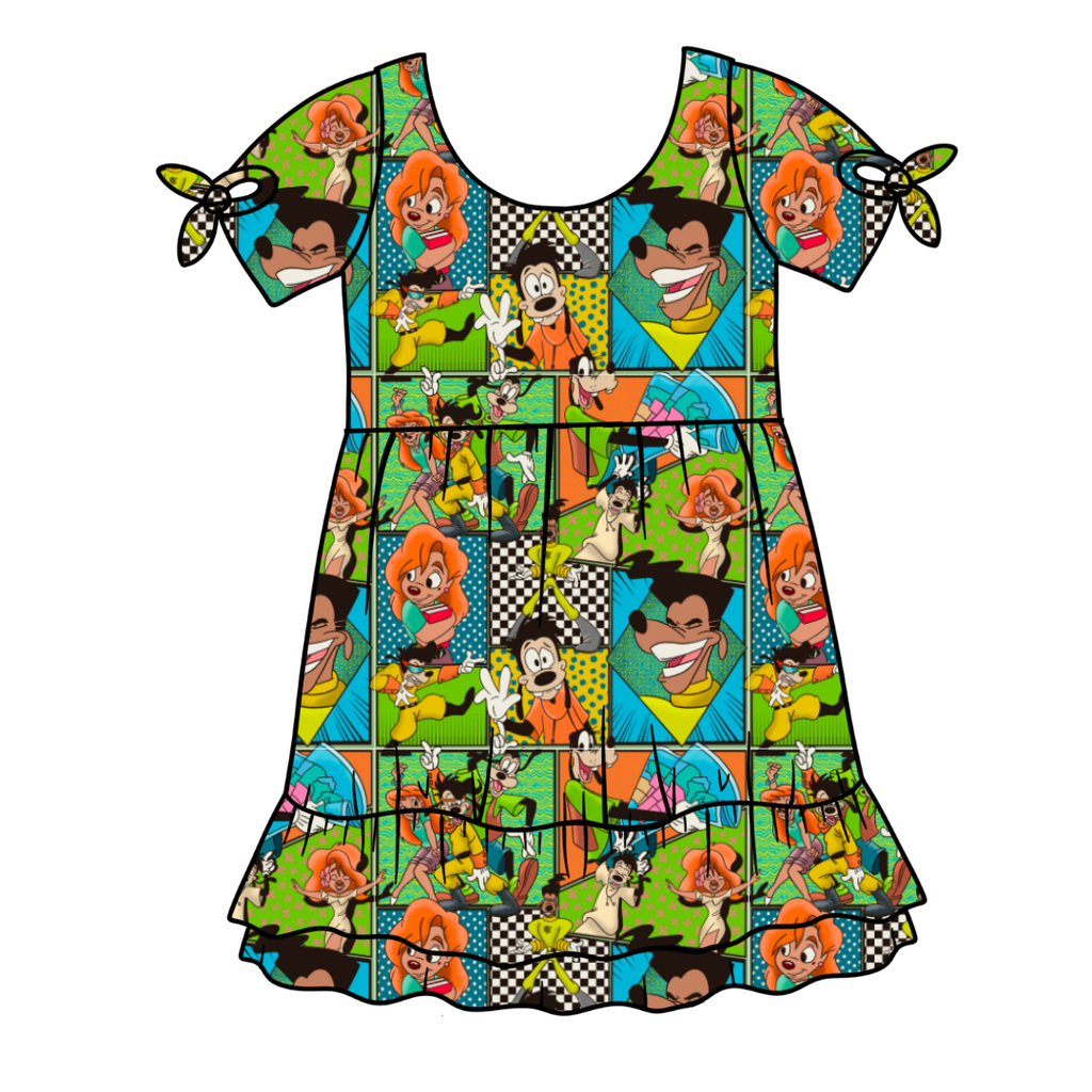 Stand Out - Serenity Short Sleeve Lounge Dress - PRE ORDER