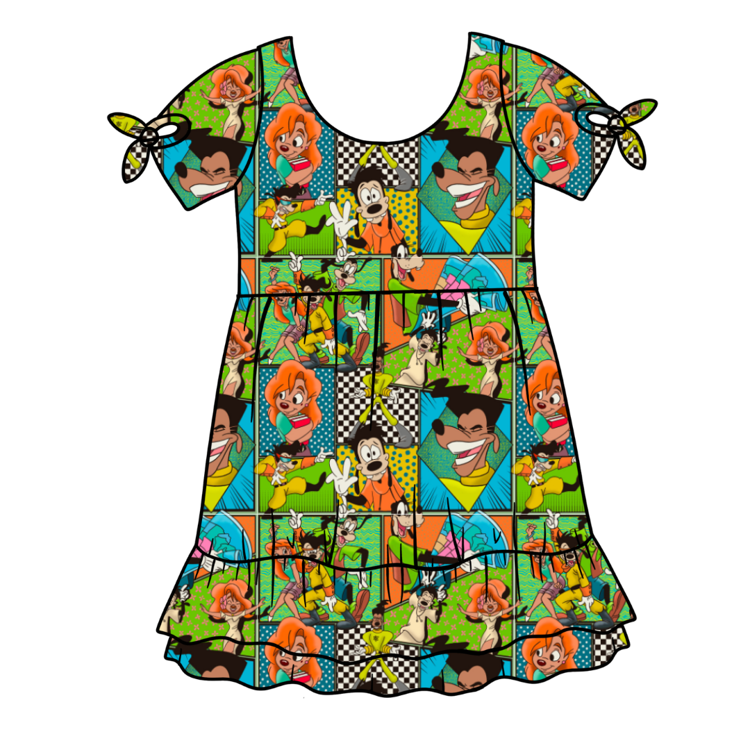 Stand Out - Serenity Short Sleeve Lounge Dress - PRE ORDER