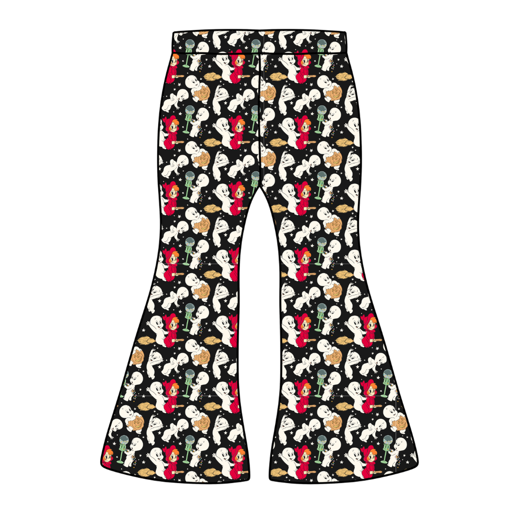 Favorite Ghost Mod Adult Flare Bamboo Pants - Pre Order