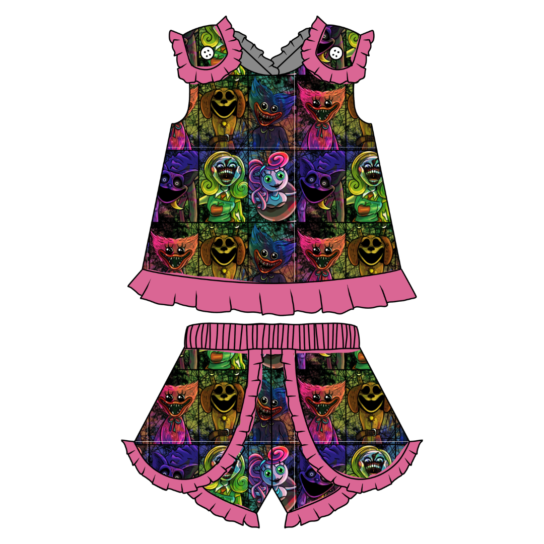 Panic Playroom - Evie Tulip Short Set Knit - PRE ORDER