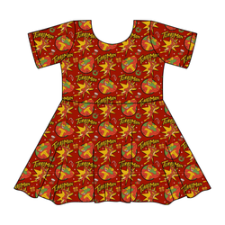 Turbo Sierra Short Sleeve Twirl - Knit - Pre Order - Christmas Special