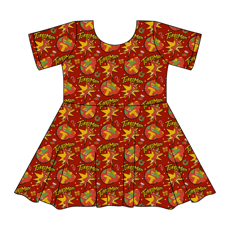 Turbo Sierra Short Sleeve Twirl - Knit - Pre Order - Christmas Special