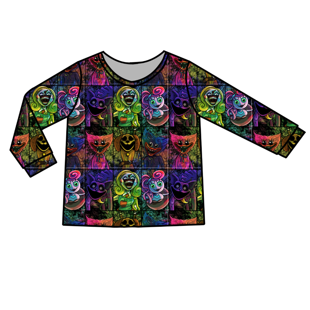 Panic Playroom - Ruby Long Sleeve Bamboo Shirt - Pre Order