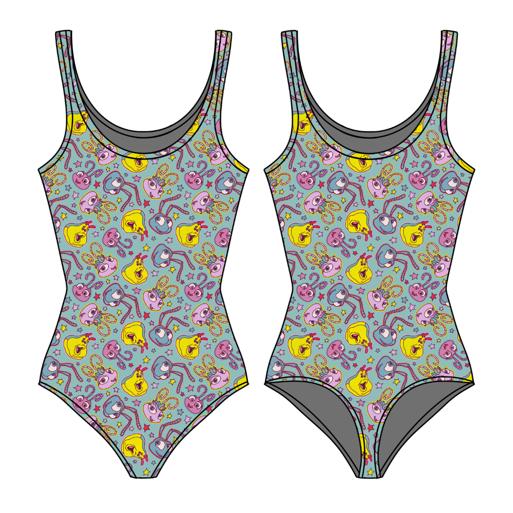 Bugs Sapphire Women's Bamboo Leotard - Pre Order