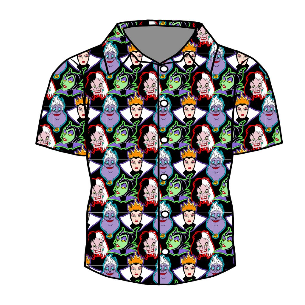 Wicked Vanity - Twilight Men's Button Down Bamboo - Pre Order