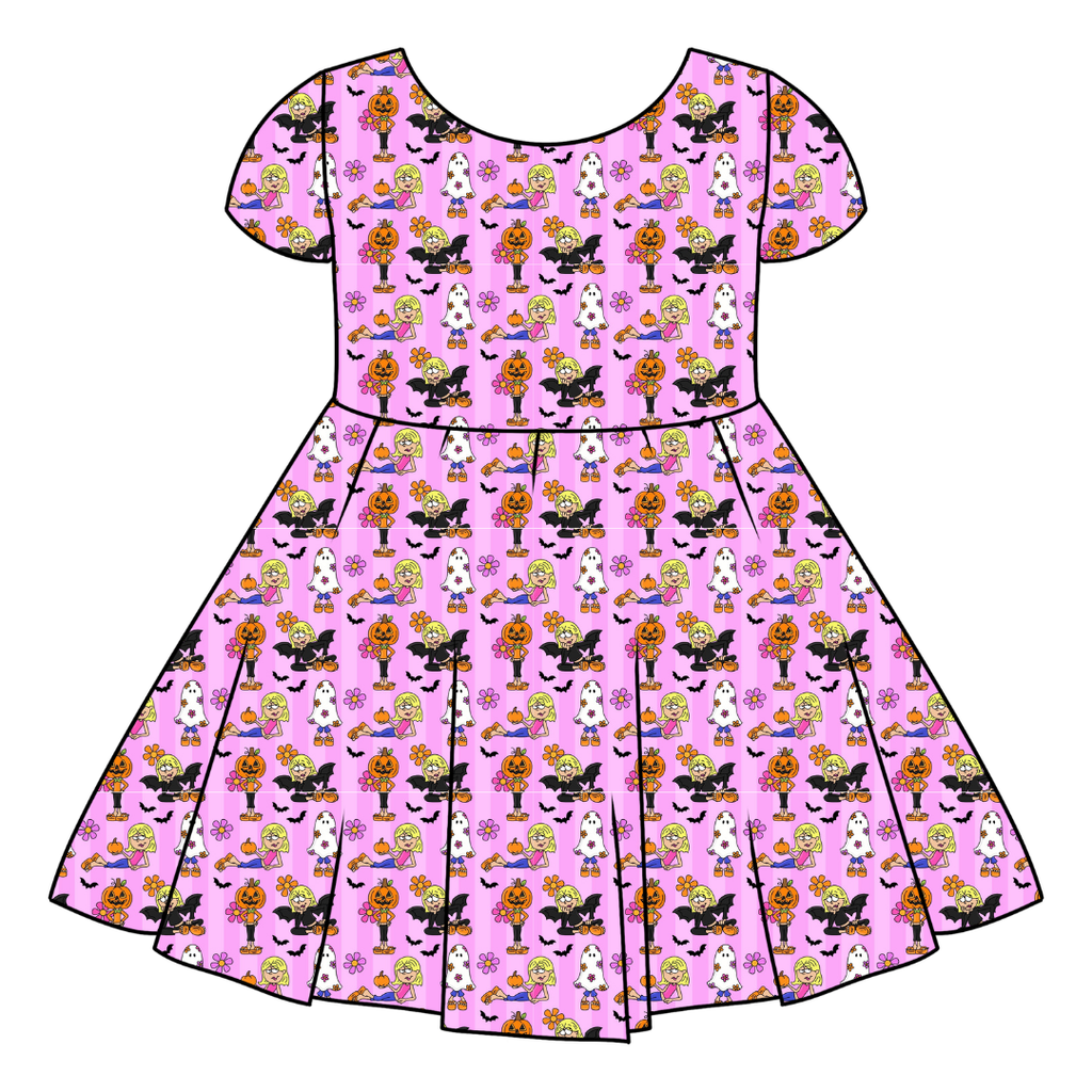 hey now hey now - Honey Girl's Twirl Dress Bamboo - PRE ORDER