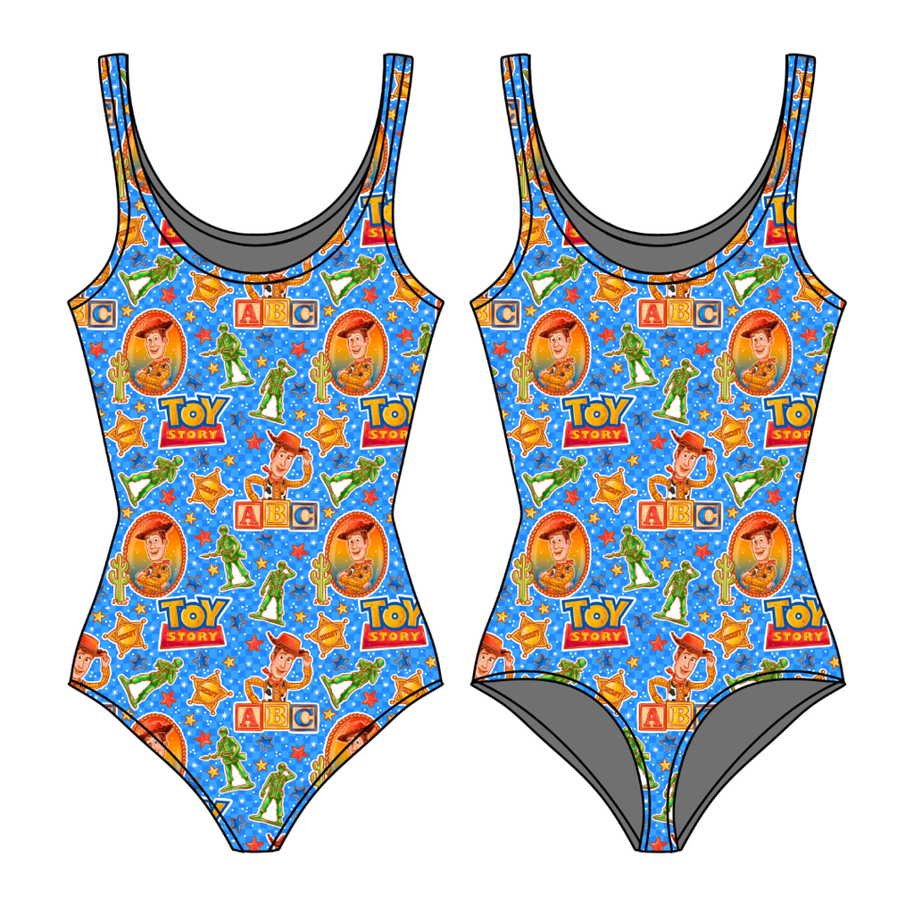 Andy's Toys Sapphire Women's Bamboo Leotard - Pre Order
