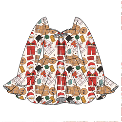 Building Christmas Memories Chloe Long Sleeve Sweetheart Dress - Knit - Pre Order - Christmas Special