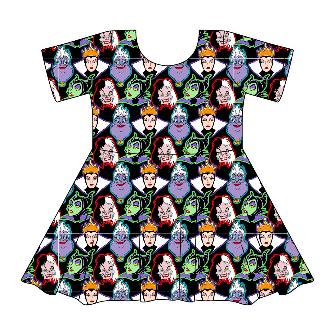 Wicked Vanity - SIERRA - KNIT TWIRL DRESS - PRE ORDER