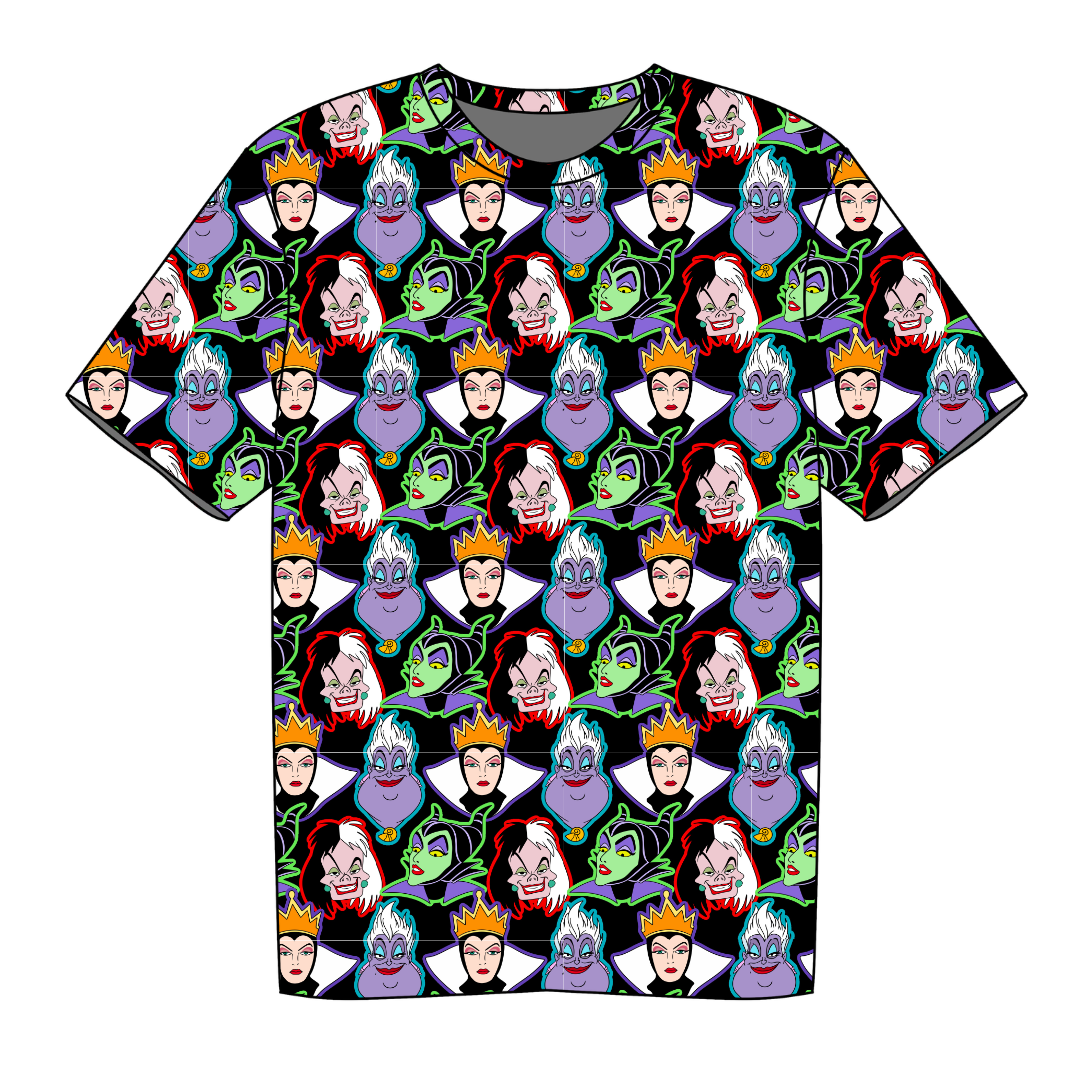 Wicked Vanity - Jade Short Sleeve Bamboo Shirt - Pre Order
